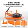 Vægttræningstrækslæde, Fitness Styrke Speed ​​Træningsslæde med