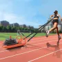Vægttræningstrækslæde, Fitness Styrke Speed ​​Træningsslæde med