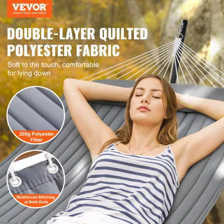 Two Person Hammock with Stand Included Heavy Duty 480lb