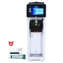 Commercial Ice Cream Machine, 10L/H Yield, 900W Single Flavor Countertop Soft Serve Ice Cream Maker, 4L Hopper 1.6L Cylinder, To