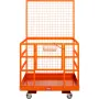Gaffeltrucks sikkerhedsbur Arbejdsplatform 43x45in 1400 lbs m/