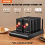 Restaurant Pager System, Wireless 500m Long Range Lineup Waiting Queue Signal, Guest Customer Calling Beepers with Vibration & F