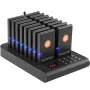 Restaurant Pager System, Wireless 500m Long Range Lineup Waiting Queue Signal, Guest Customer Calling Beepers with Vibration & F
