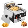 Commercial Electric Deep Fryer Countertop Deep Fryer 9Qt /8.5 L