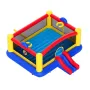 Inflatable Bounce House, Outdoor High Quality Playhouse Trampoline, Jumping Bouncer with Blower, Slide, and Storage Bag, Family 