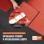 garagefliser sammenlåsende, 12 x 12 x 0,53 tommer 50 Pack