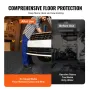 garagefliser sammenlåsende, 12 x 12 x 0,53 tommer 50 Pack