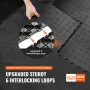 garagefliser sammenlåsende, 12 x 12 x 0,53 tommer 50 Pack