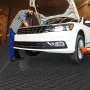 garagefliser sammenlåsende, 12 x 12 x 0,53 tommer 50 Pack