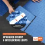 garagefliser sammenlåsende, 12 x 12 x 0,53 tommer 50 Pack