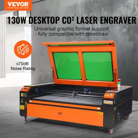 130W CO2 Lasergravering Gravering af udskæringsprintmaskine