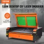 130W CO2 Lasergravering Gravering af udskæringsprintmaskine