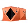 8 Person Ice Fishing Shelter telt 300d Oxford Fabric Portable Ice Shelter Strong vandtæt isfisk husly til udendørs