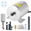 3000W Electric Brushless DC Motor Kit 72V 4900 RPM med hastighedskontroller