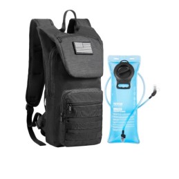 Taktisk molle hydration pack rygsæk 3L TPU vand blære cykling vandreture
