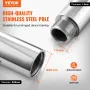 Professional Dancing Pole, Spinning Static Dancing Pole Kit, Portable Removable Pole, 45mm Heavy-Duty Stainless Steel Pole, Heig