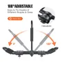 Kayak Roof Rack 1 Pair J-Bar, Soft Roof Rack, Top Mount Tie Down, Carrier for kayak, Surf Board, Canoe, SUP, Ski Board, Mount on