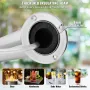 Kegerator Tower Kit, Single Tap Beer Conversion Kit, Rustfrit