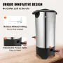 Kommerciel kaffe urn 50 kop rustfrit stål kaffe dispenser
