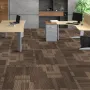 Carpet Tiles Reusable, 24"x 24"Carpet Squares With Padding Attached, Soft Padded Carpet Tiles, Easy Install DIY for Bedroom Livi