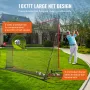 golftræningsnet, kæmpe golfnet på 10,8 x 7 fod, personlig