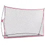 VEVOR Golf Practice Hitting Net, Huge 10.8x7ft Golf Net, Personal Driving Range for Indoor Outdoor Use, Portable Home Golf Aid N