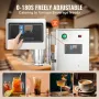 Milkshake Maker Machine, 120W Commercial Milk Tea Shaker Machine, Double Head Milk Shake Mixer Machine, 0-180s Adjustable Milksh