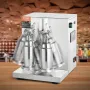 Milkshake Maker Machine, 120W Commercial Milk Tea Shaker Machine, Double Head Milk Shake Mixer Machine, 0-180s Adjustable Milksh