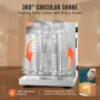 Milkshake Maker Machine, 120 W kommerciel Milk Tea Shaker