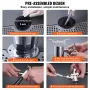 Kegerator Tower Kit, Dual Taps Beer Conversion Kit, Rustfrit