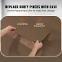 Carpet Tiles Peel and Stick, 18” x 18” Squares Self Adhesive Carpet Floor Tile, Soft Padded Carpet Tiles, Easy Install DIY for B
