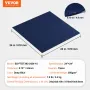 VEVOR Carpet Tiles Peel and Stick, 24” x 24” Squares Self Adhesive Carpet Floor Tile, Soft Padded Carpet Tiles, Easy Install DIY