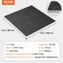 Carpet Tiles Reusable, 20"x 20" Carpet Squares With Padding Attached, Soft Padded Carpet Tiles, Easy Install DIY for Bedroom Liv