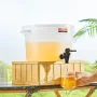 VEVOR Beverage Dispenser, 3 Gallon Drink Dispensers for Parties, Plastic Juice Dispenser with Spigot and Lid, Iced Tea Lemonade 