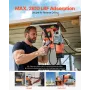 Magnetisk bor 1300W 2922lbf/13000n Portable Mag Drill Press 810