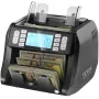Money Counter Machine, Bill Counter with UV, MG, IR and DD Counterfeit Detection, USD & EUR Cash Counting Machine with Add and B