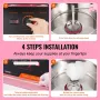 Elektrisk Candy Candy Machine, 1000 W Candy Floss Maker