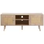 Rattan TV Stand, Boho TV Cabinet til 55 tommer TV, Mid Century