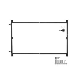 Gate Building Kit Fits 40 to 72 in Wide Openings 4 to 5 ft High Fence