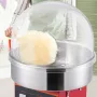 Electric Cotton Candy Machine, 1000W Candy Floss Maker, Commercial Cotton Candy Machine with Cover, Stainless Steel Bowl, Sugar 