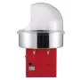 Electric Cotton Candy Machine, 1000W Candy Floss Maker, Commercial Cotton Candy Machine with Cover, Stainless Steel Bowl, Sugar 