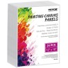 Canvas Boards for Painting 24 Pack 12 x 16 Inch Blank Canvases for Painting