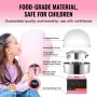 Electric Cotton Candy Machine, 1000W Candy Floss Maker, Commercial Cotton Candy Machine with Cover, Stainless Steel Bowl, and Su