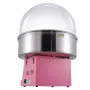 Electric Cotton Candy Machine, 1000W Candy Floss Maker, Commercial Cotton Candy Machine with Cover, Stainless Steel Bowl, and Su