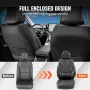 VEVOR Seat Covers, Universal Car Seat Covers Full Set Seats, Front and Rear Seat, 13pcs Faux Leather Seat Cover, Full Enclosed D