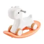 3 in 1 Rocking Horse for Toddlers 1-3 Years, Baby Rocking Horse with Detachable Balance Board and 4 Smooth Wheels, Support up to