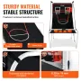 Foldable Basketball Arcade Game, 2 Player Indoor Basketball Game, Home Dual Shot Sport with 4 Balls, 8 Game Modes, Electronic Sc
