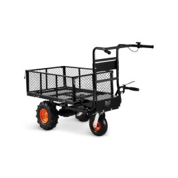 Electric Utility Cart 500lbs Capacity Power Wagon 36V 432W Wheelbarrow