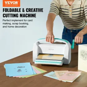 Manual Die Cutting Embossing Machine 22.9 cm Opening For Art Craft Scrapbooking