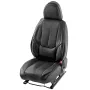 Seat Covers, Universal Car Seat Covers Front Seats, 6pcs Faux Leather Seat Cover, Full Enclosed Design, Detachable Headrest and 